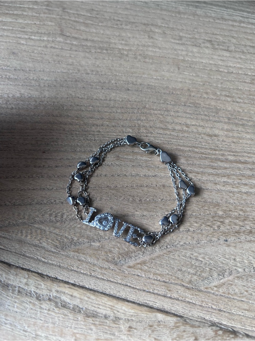 Chopard 18k White Gold Love Bracelet